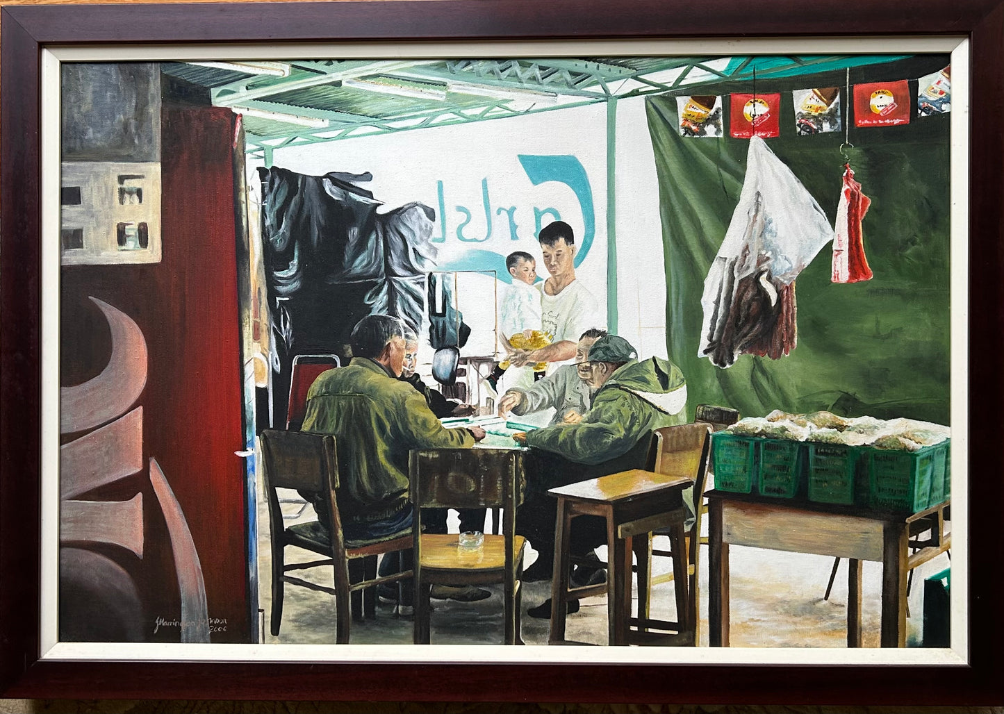 The Mahjong Game - Lama Island, Hong Kong