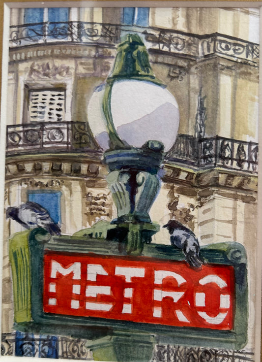 Pigeons of Metro, Paris