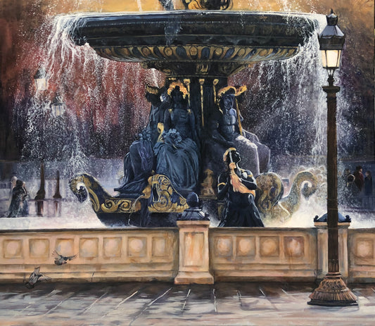 Fontaine des Mers - Place de Concorde, Paris